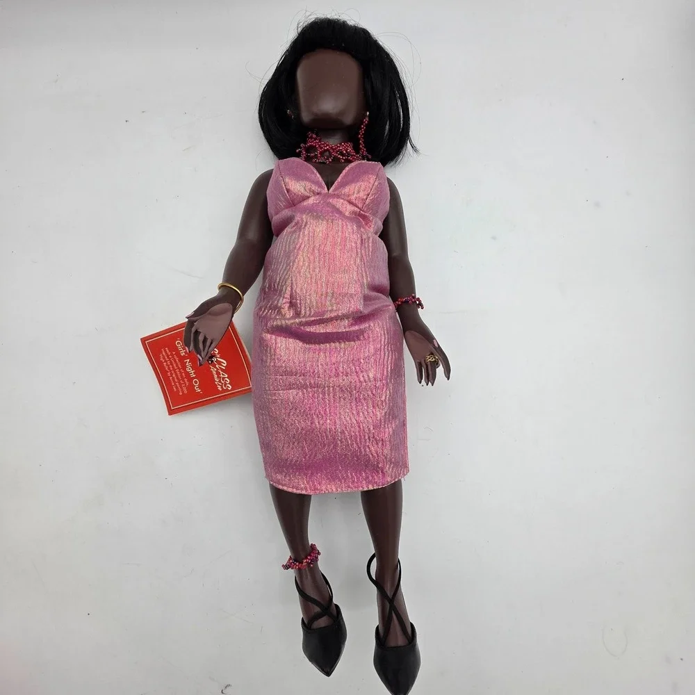 VTG Annie Lee Sass n' Class Pink Collectible Girls Night Out Fashion Doll #6409